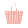Tote Bag Medium - Strawberry Pecan Streifen