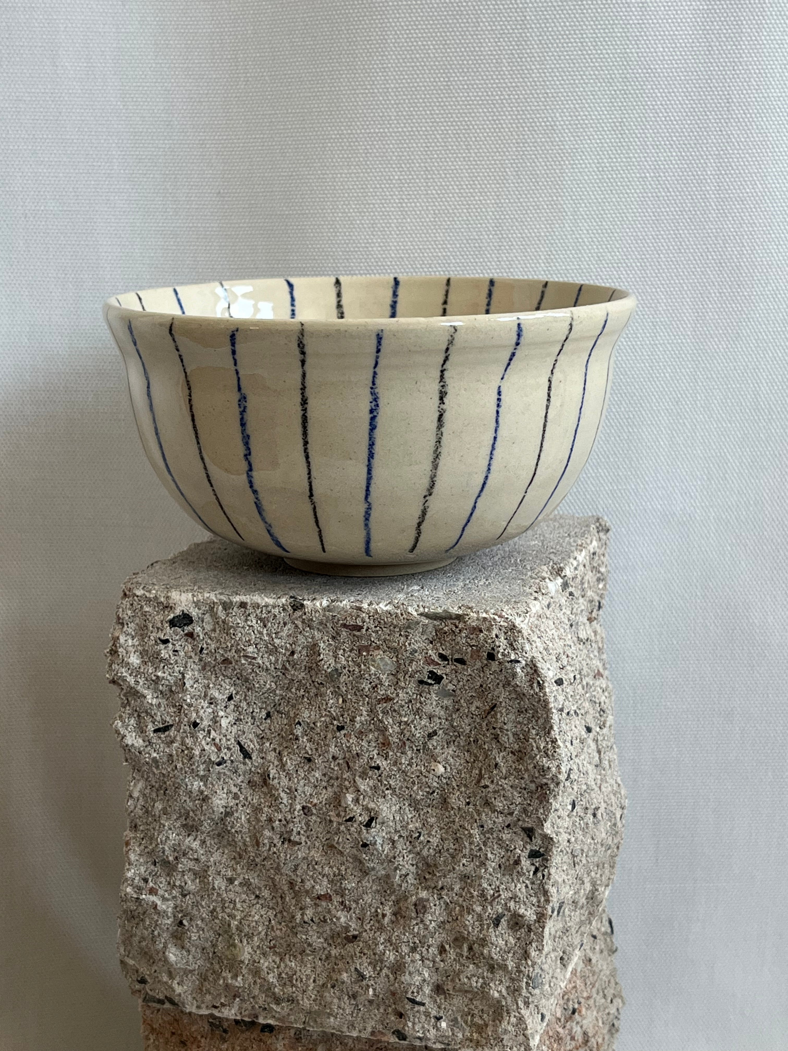 Schalen 2er Set gestreift
